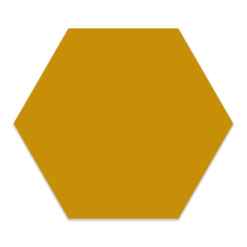 Parete esagonale kids giallo ocra