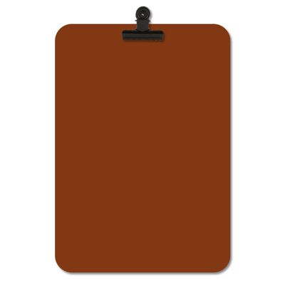 Clipboard clay - Large (suitable for A4 posters) - Old green