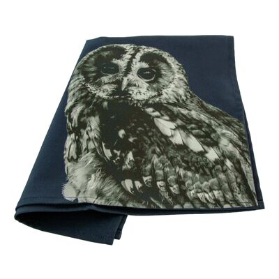 Tawny Owl Tea Towel (SD-TT-10-BLB)