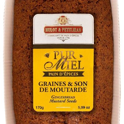 GINGERBREAD PURE HONEY SEEDS AND MUSTARD BRAN