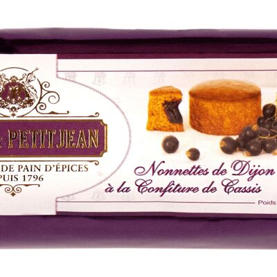 PAIN D'EPICES FOURRE A LA CONFITURE DE CASSIS - ROULEAU DE 6 NONNETTES CASSIS