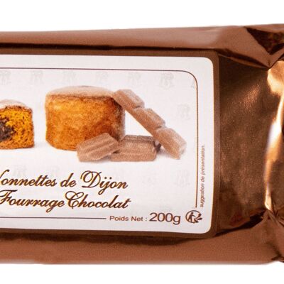 RONDA DE PAN DE JENGIBRE - ROLLO DE 6 NONETS DE CHOCOLATE