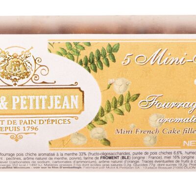 ROLL OF 5 MINI-NONNETTES CHICKPEA/MINT