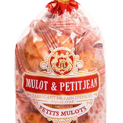 GINGERBREAD (bite size) - BAG OF 20 LITTLE MULOTS INDIVIDUALLY WRAPPED