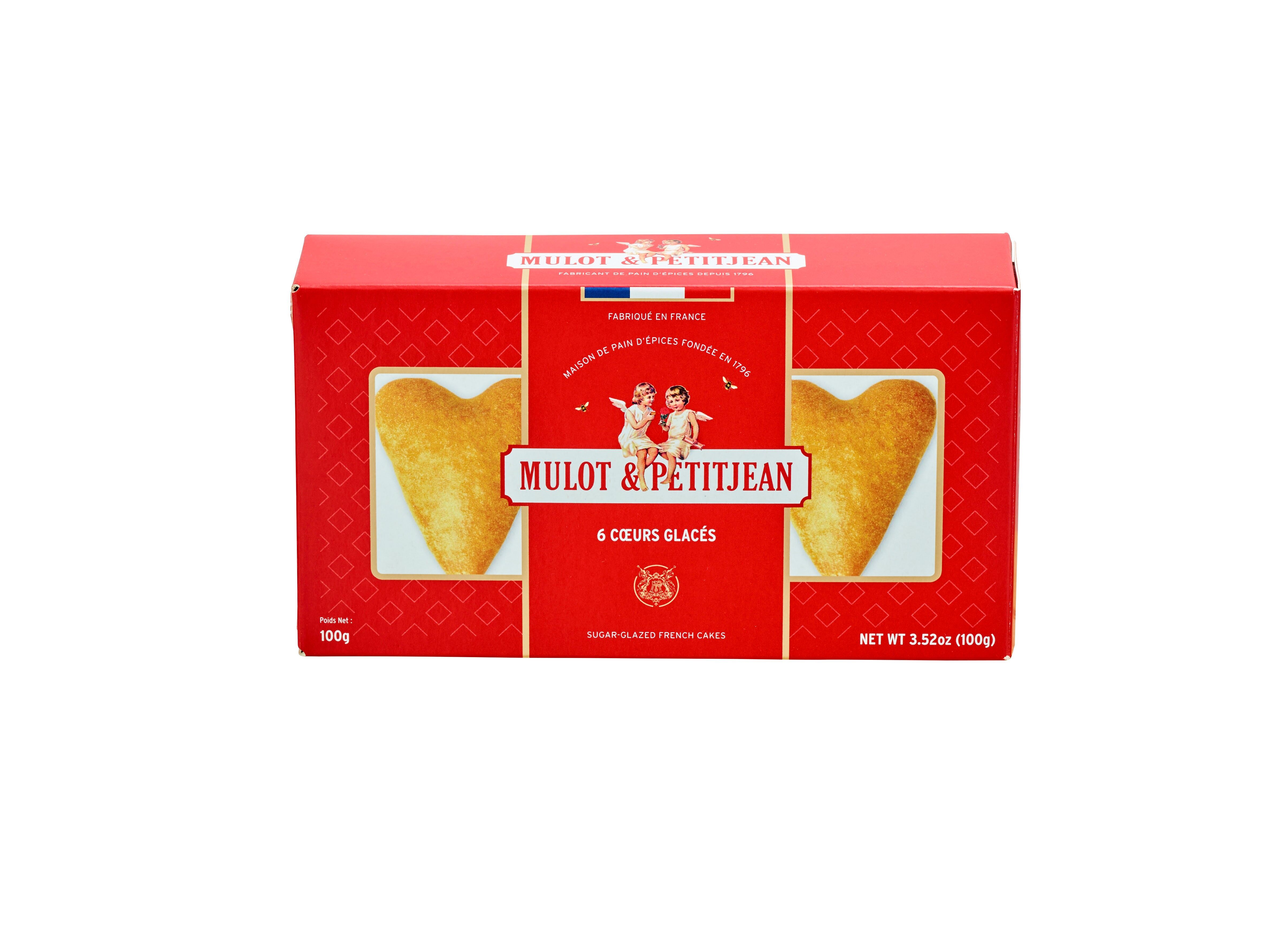 PAN DI ZENZERO - SCATOLA DA 6 CUORI