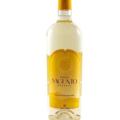 SAGUNTO, vino blanco Moscato Secco IGT Basilicata