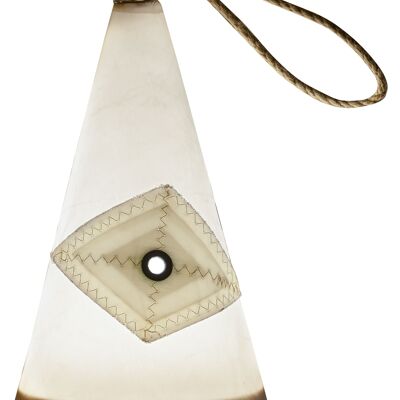 Portable Reclaimed Ship Sail Lamp