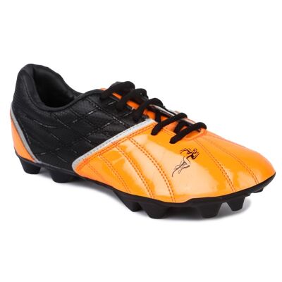 Botas de fútbol Skypack CR 08, negro naranja