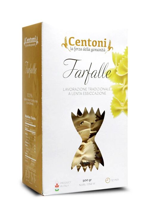 Farfalle (trafilate al bronzo) 500g (1,1 lb)