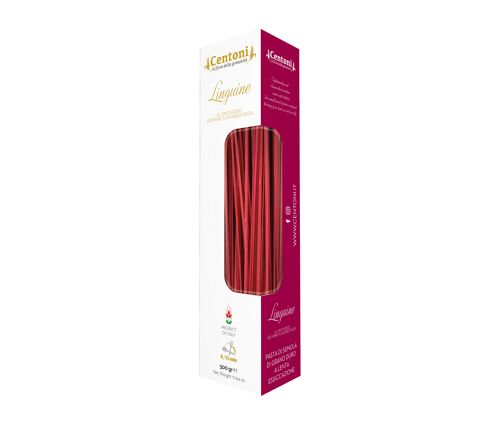 Linguine aromatizzate al vino rosso 500 g (1,1 lb)