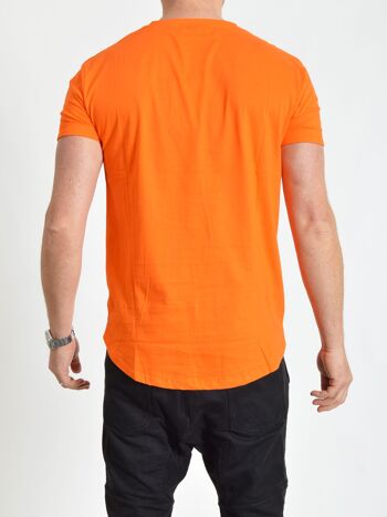 T-shirt Limité Orange fluo 3
