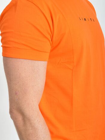 T-shirt Limité Orange fluo 5