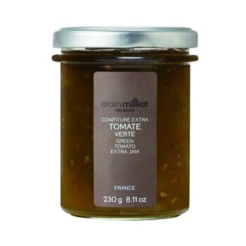 Confiture de tomates vertes 230gr. Alain Milliat