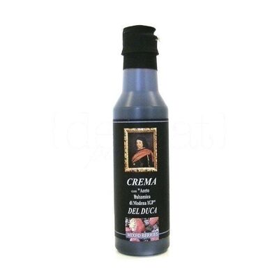 Crème de Fruits des Bois 25cl. Vinaigre balsamique de Duca