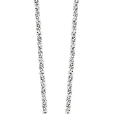Alcée - 30mm long necklace - Silver