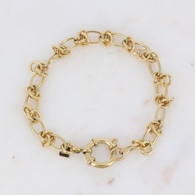 Pulsera Nevena de oro - malla