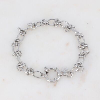 Bracelet Nevena rhodium