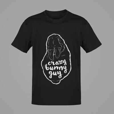 Shirt "Crazy Bunny Guy" by Firlefanz Design - Weiß