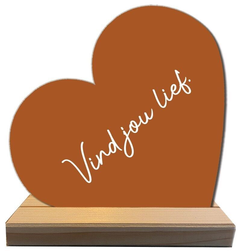 Momento di felicità ti amo - Terracotta