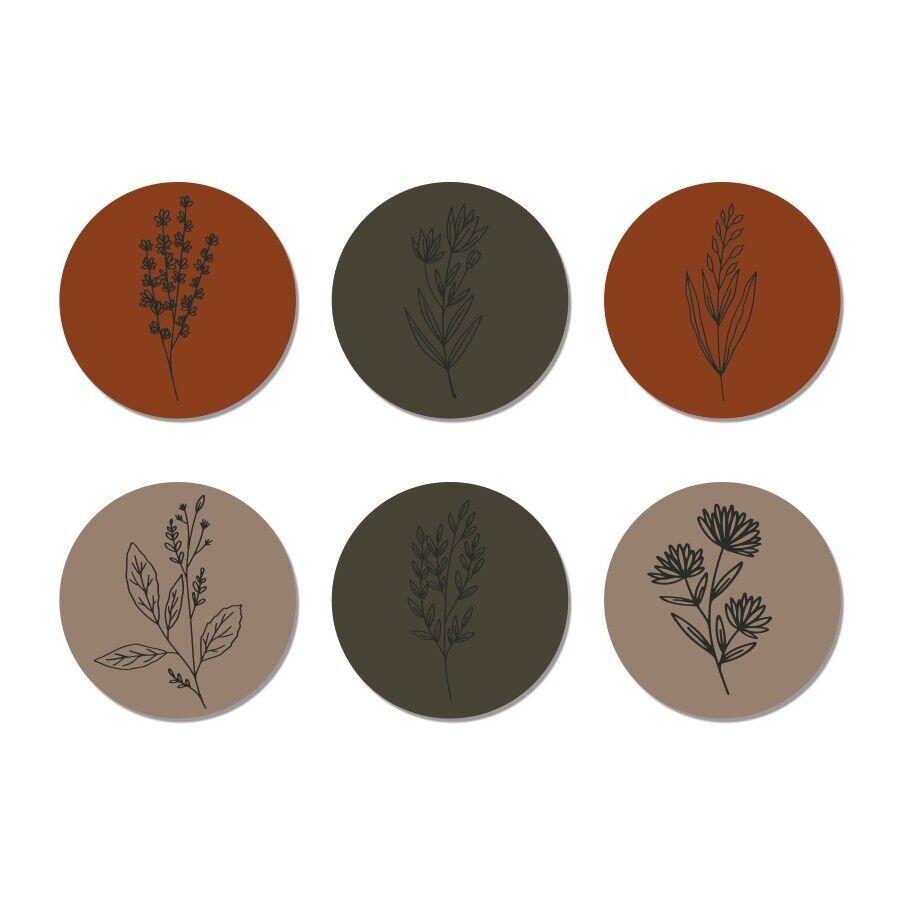 Sottobicchieri millefiori