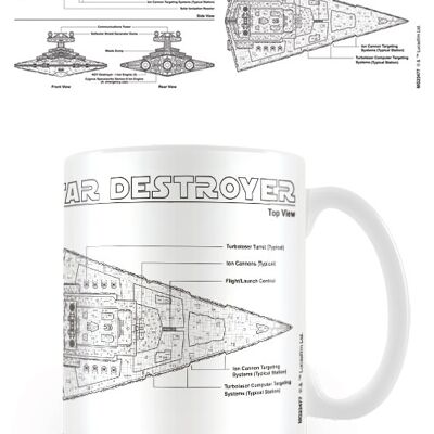 STAR WARS-STERNENZERSTÖRER-SKIZZE