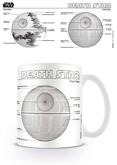 STAR WARS STAR DEATH STAR SKETCH