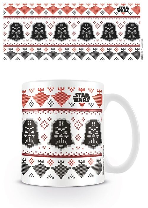 Star Wars Darth Vader Christmas Cutout Travel Mug