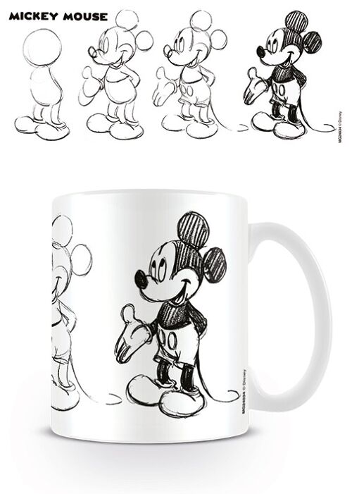 MICKEY MOUSE SKETCH PROCESS