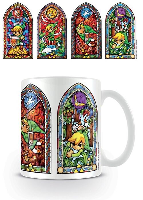 THE LEGEND OF ZELDA STAINED GLASS