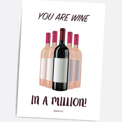 Wine in a million - A5 Punshop