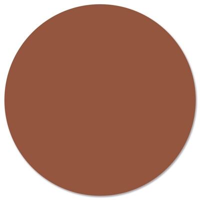 Wall circle plain terracotta - Ø 30 cm - Forex