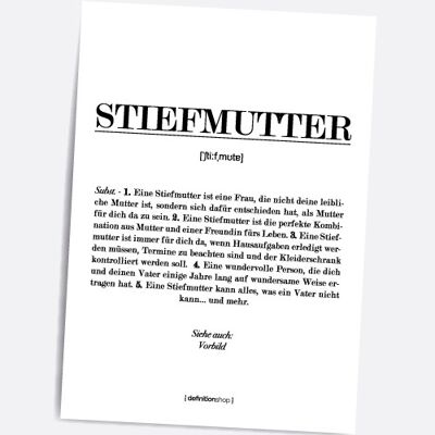 Stiefmutter - A5 Definitionshop
