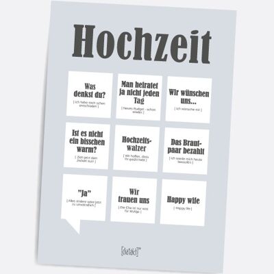 Hochzeit - A5 Dialäkt