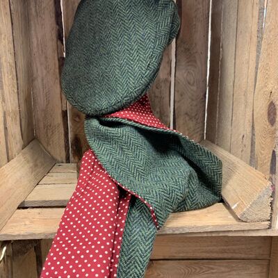 Chepstow Tweed with Red Polka Dot
