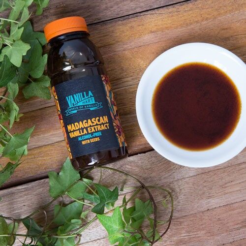 Madagascan Bourbon Vanilla Extract Alcohol-Free With Seeds 1 L