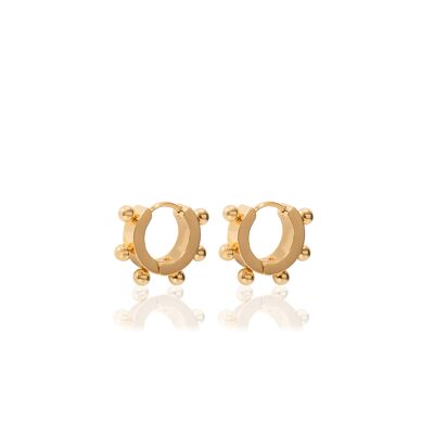 Gold Bessie Hoops