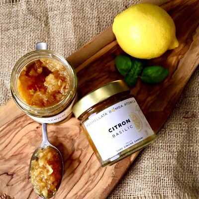 Confiture - MARMELLATA CITRON BOMBA ATOMICA x CASA ZANONI - CITRON - BASILIC