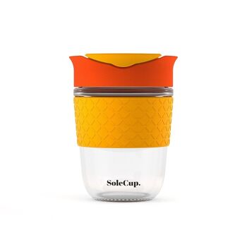 Lot de tasses de voyage SoleCup - Original - Silicone 340 ml/12 oz 4