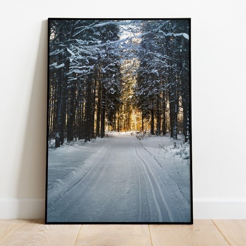 Poster bagliore invernale - A3