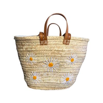 Double handle Marguerite basket