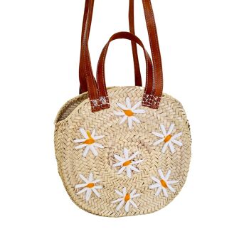 Panier Marguerite rond 3