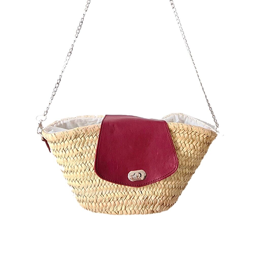 Umhängetasche: Le Deauville - Burgund