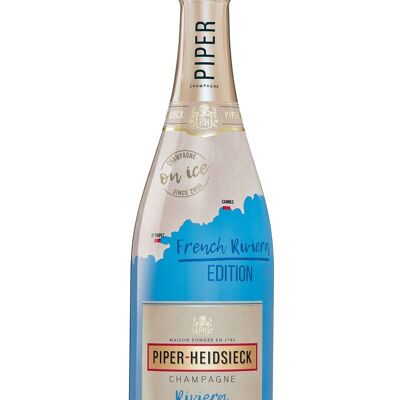 Champagne PIPER-HEIDSIECK RIVIERA AOP Edition Limitée blanc