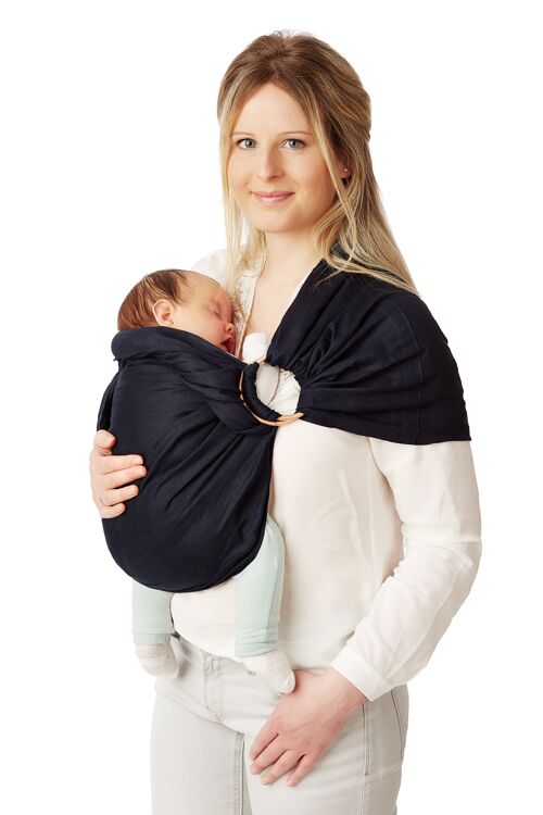 Ring Sling Babytragetuch - M I D N I G H T