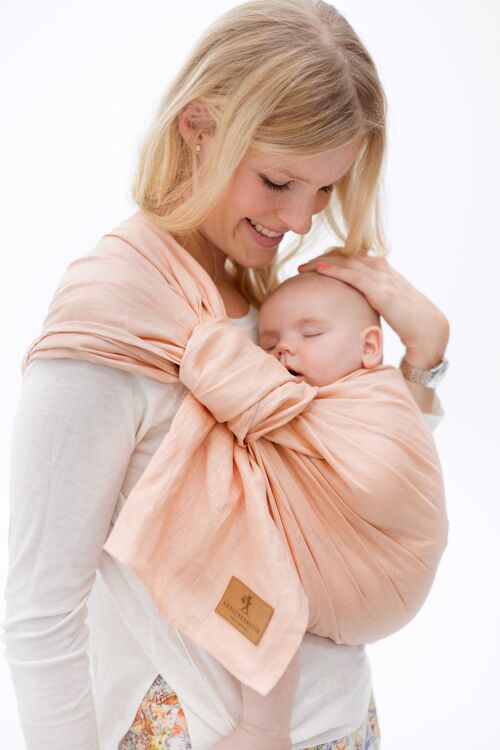 Ring Sling Babytragetuch - P E A C H