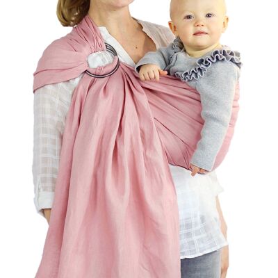 Ring Sling Babytragetuch - P E O N Y