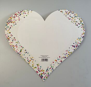 Coeur déco XXL 34 x 30 cm - Bravo ! 4