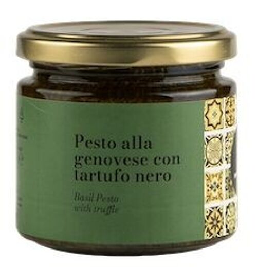 PESTO DI BASILICO CON TARTUFO - Basil Pesto W/ Truffle - 500gr