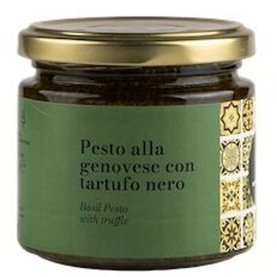 BASIL PESTO WITH TRUFFLE - Basil Pesto W / Truffle - 500gr