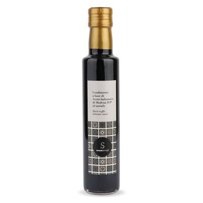 BALSAMIC VINEGAR OF MODENA I.G.P. WITH BLACK TRUFFLE - Balsamic sauce W/ black truffle